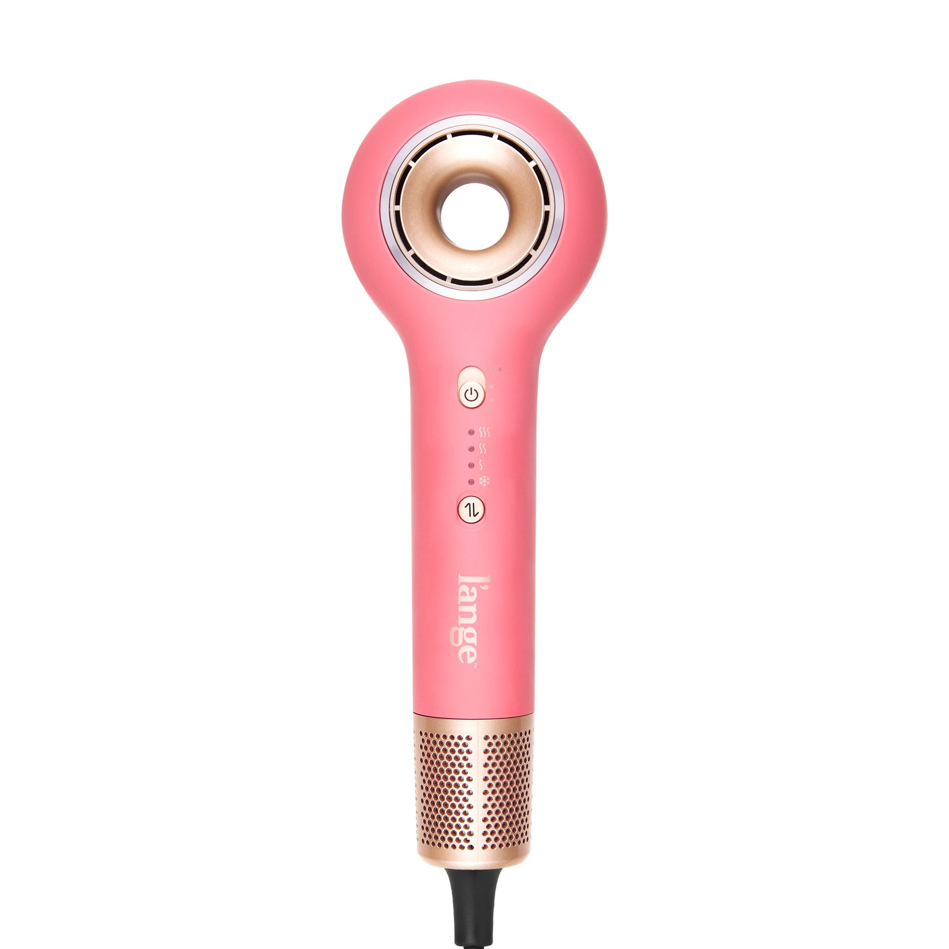 Rose L'ange HaloRing Hair Dryer in a blank background